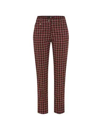 BRAX | Chino 7/8 MARON S | dunkelrot